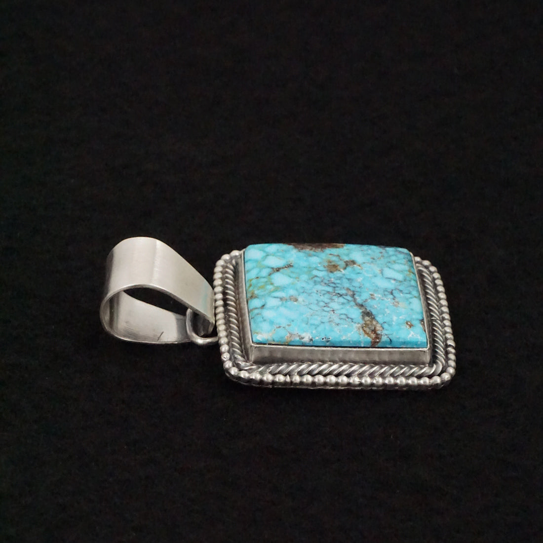 Darrin Livingston Turquoise & Sterling Silver Pendant