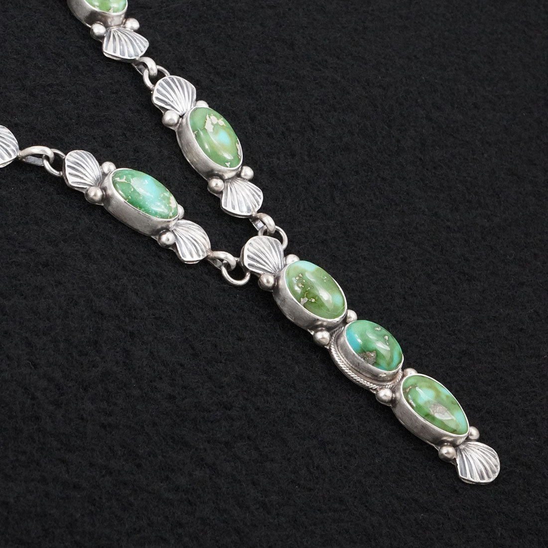 Kathleen Livingston Turquoise & Sterling Silver Necklace Set
