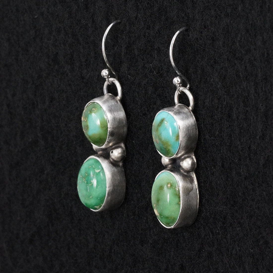 Kathleen Livingston Turquoise & Sterling Silver Necklace Set