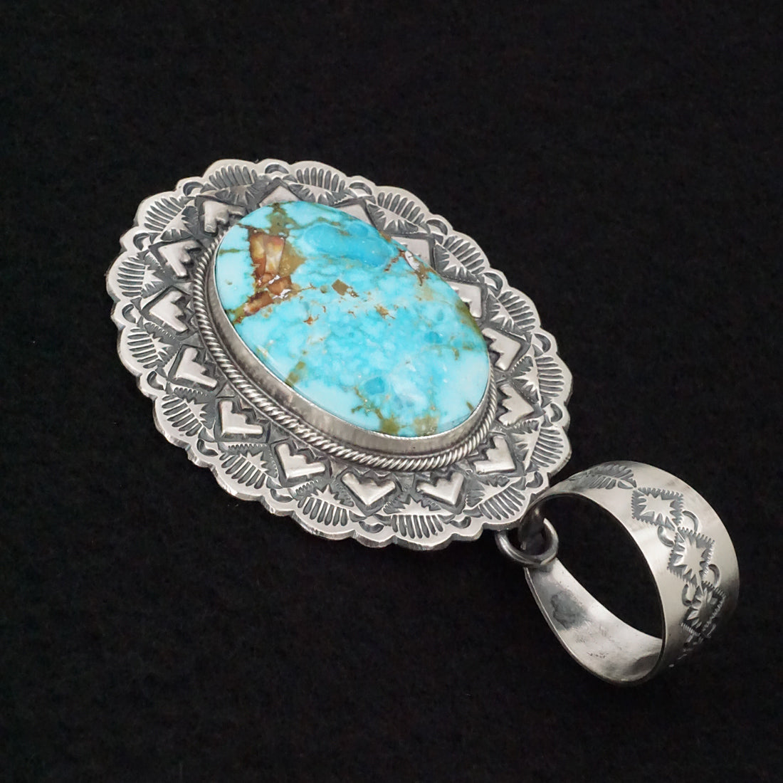 Randy Boyd Turquoise & Sterling Silver Pendant