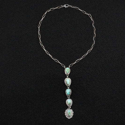 Bobby Johnson Turquoise & Sterling Silver Necklace