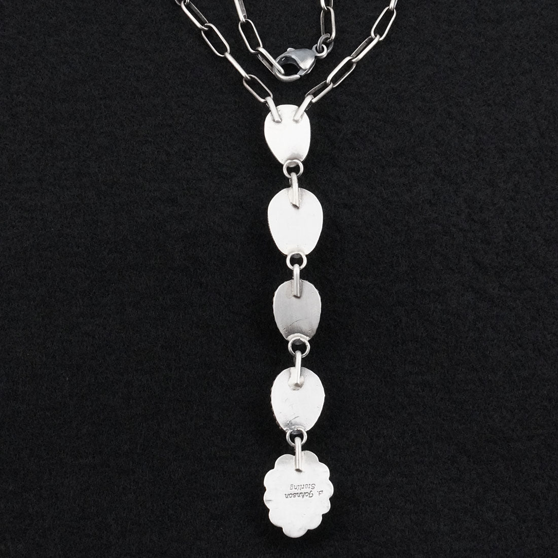 Bobby Johnson Turquoise & Sterling Silver Necklace