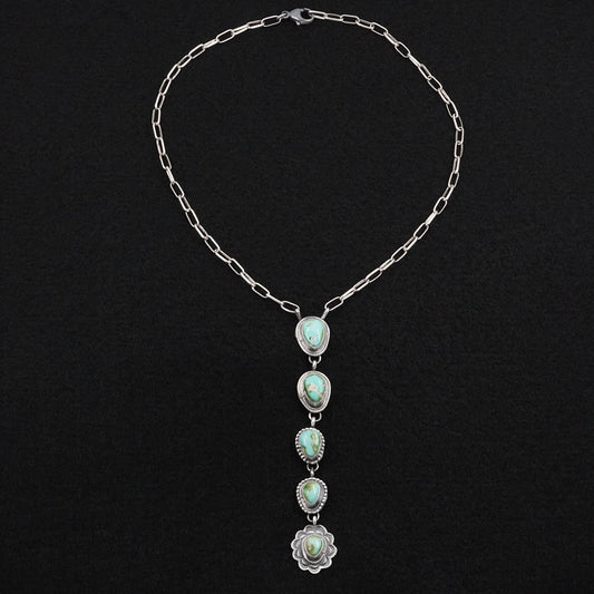 Bobby Johnson Turquoise & Sterling Silver Necklace