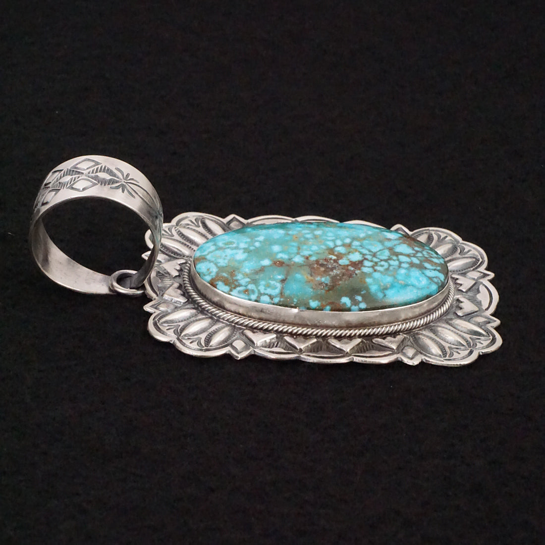 Randy Boyd Turquoise & Sterling Silver Pendant