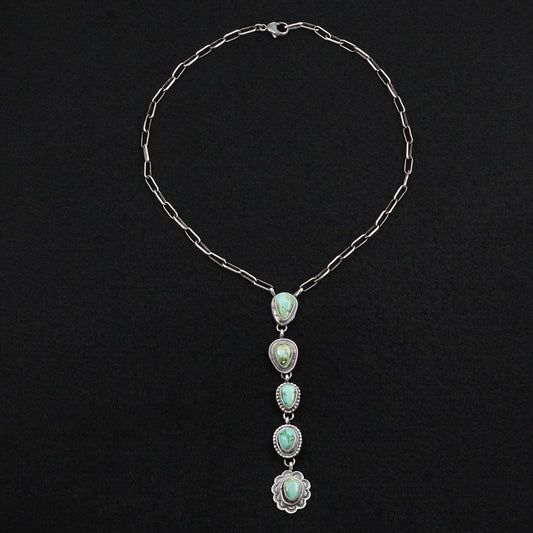 Bobby Johnson Turquoise & Sterling Silver Necklace