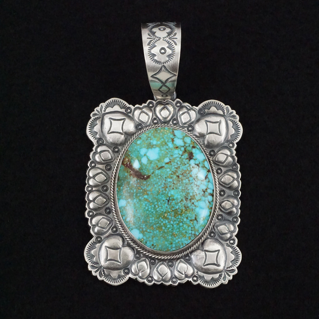 Randy Boyd Turquoise & Sterling Silver Pendant