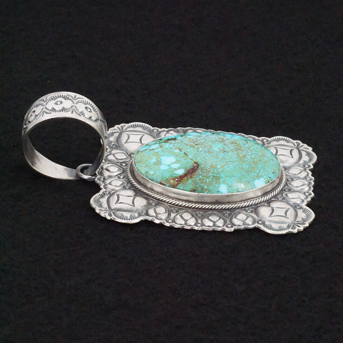 Randy Boyd Turquoise & Sterling Silver Pendant