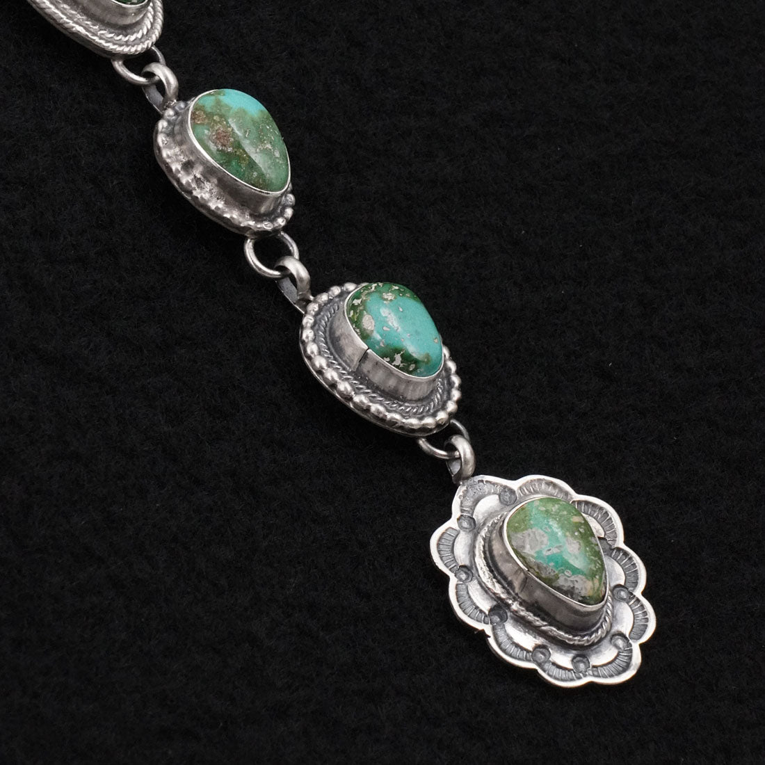 Bobby Johnson Turquoise & Sterling Silver Necklace