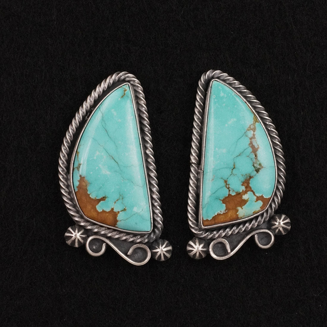 Paul Livingston Turquoise & Sterling Silver Necklace Set