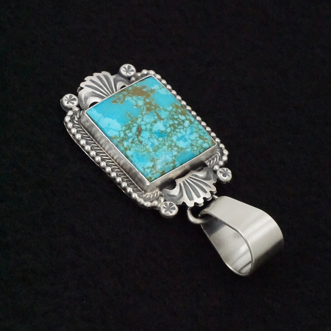 Darrin Livingston Turquoise & Sterling Silver Pendant