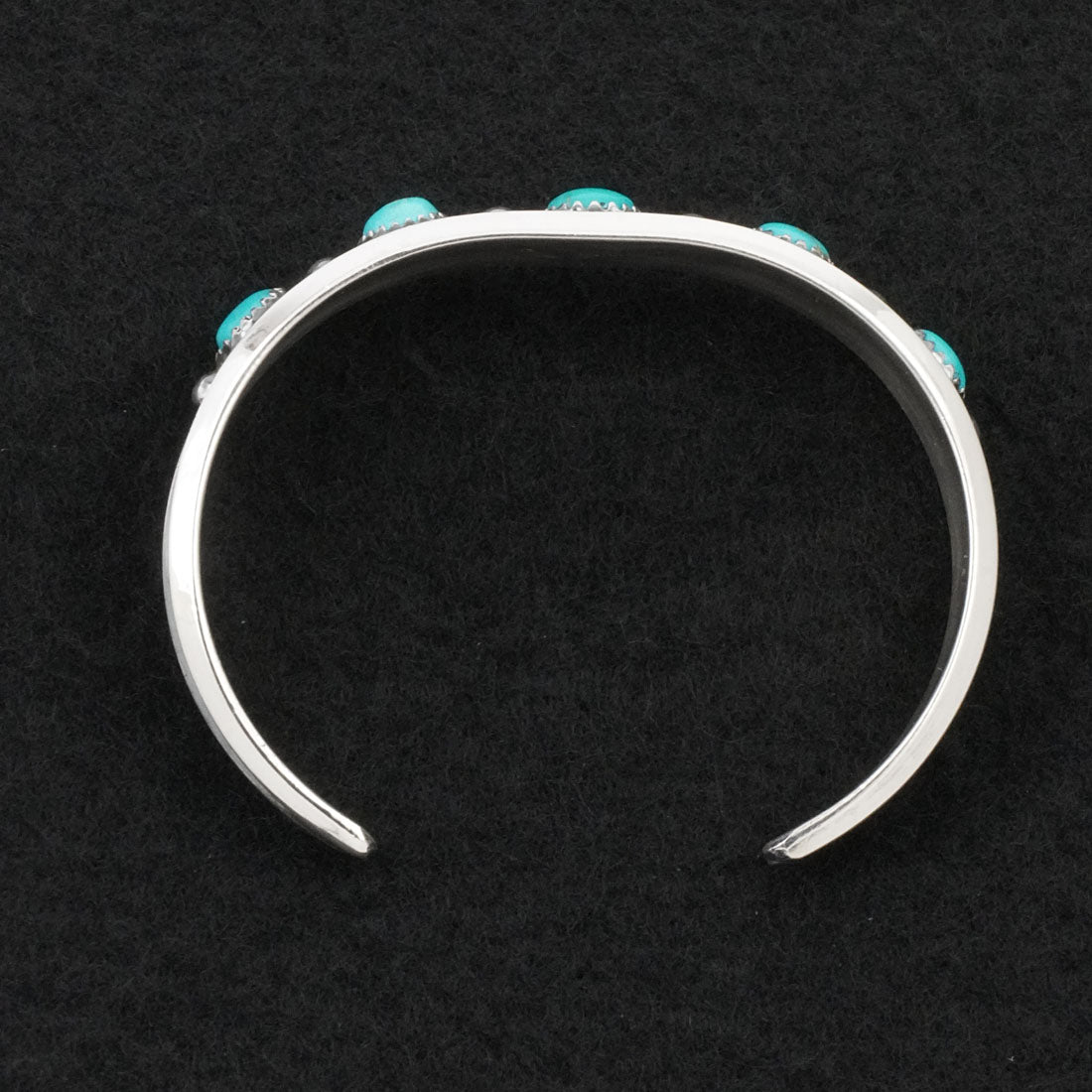 Paul Largo Turquoise & Sterling Silver Bracelet