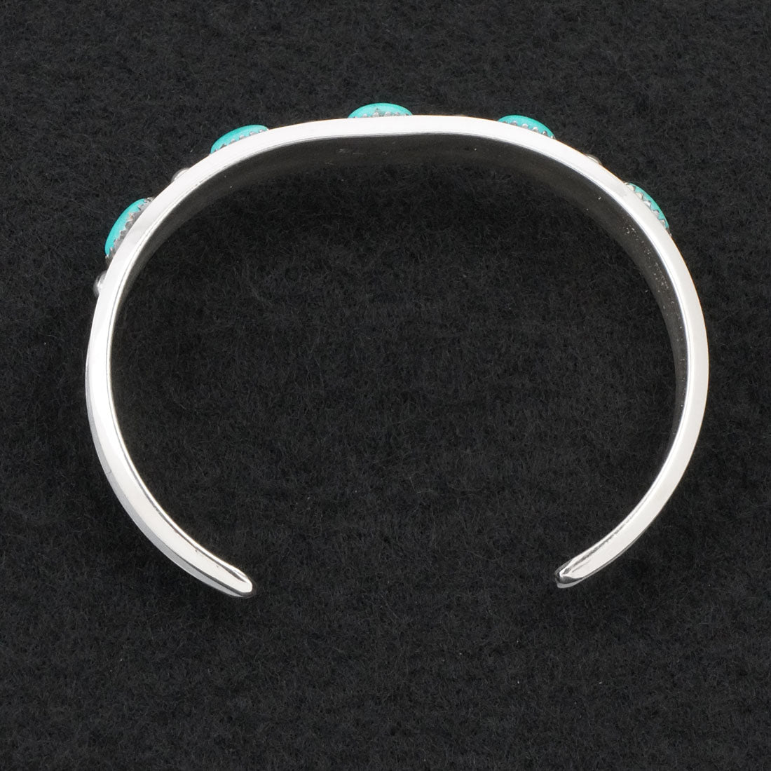 Paul Largo Turquoise & Sterling Silver Bracelet