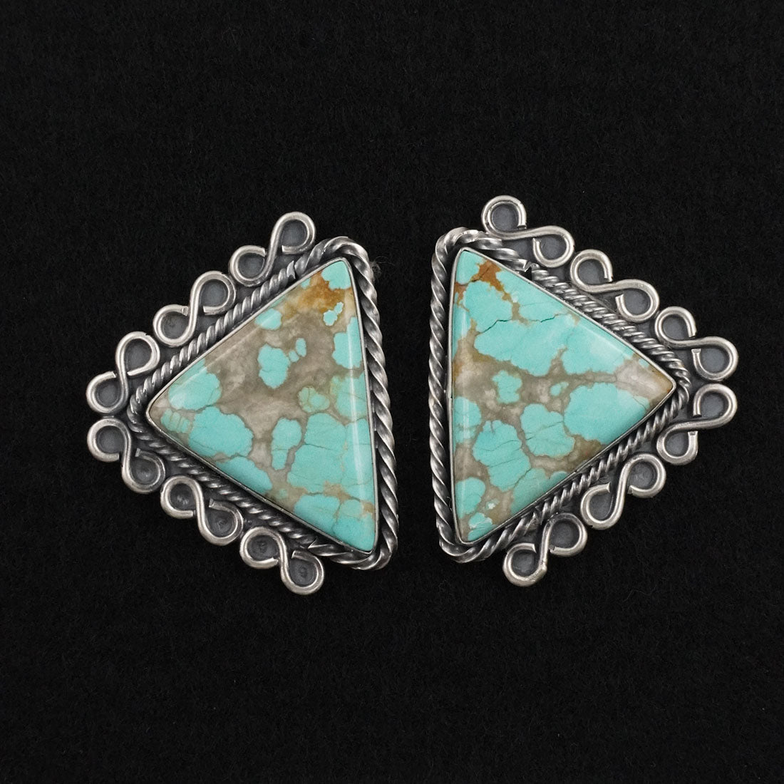 Paul Livingston Turquoise & Sterling Silver Necklace Set