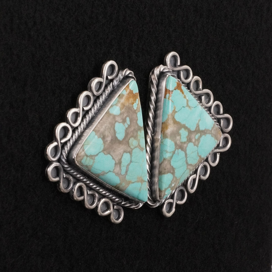 Paul Livingston Turquoise & Sterling Silver Necklace Set