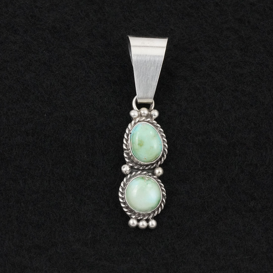 Rena Begay Turquoise & Sterling Silver Pendant