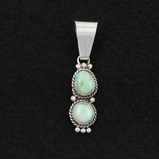 Rena Begay Turquoise & Sterling Silver Pendant