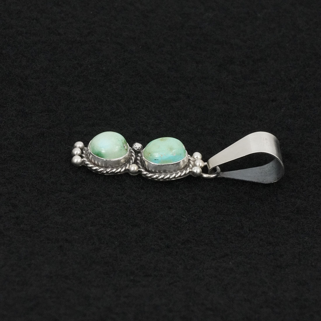 Rena Begay Turquoise & Sterling Silver Pendant