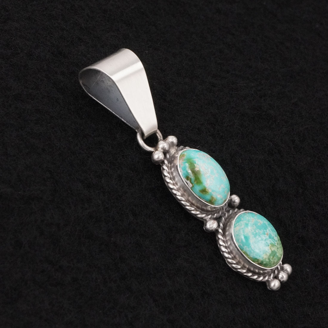 Rena Begay Turquoise & Sterling Silver Pendant