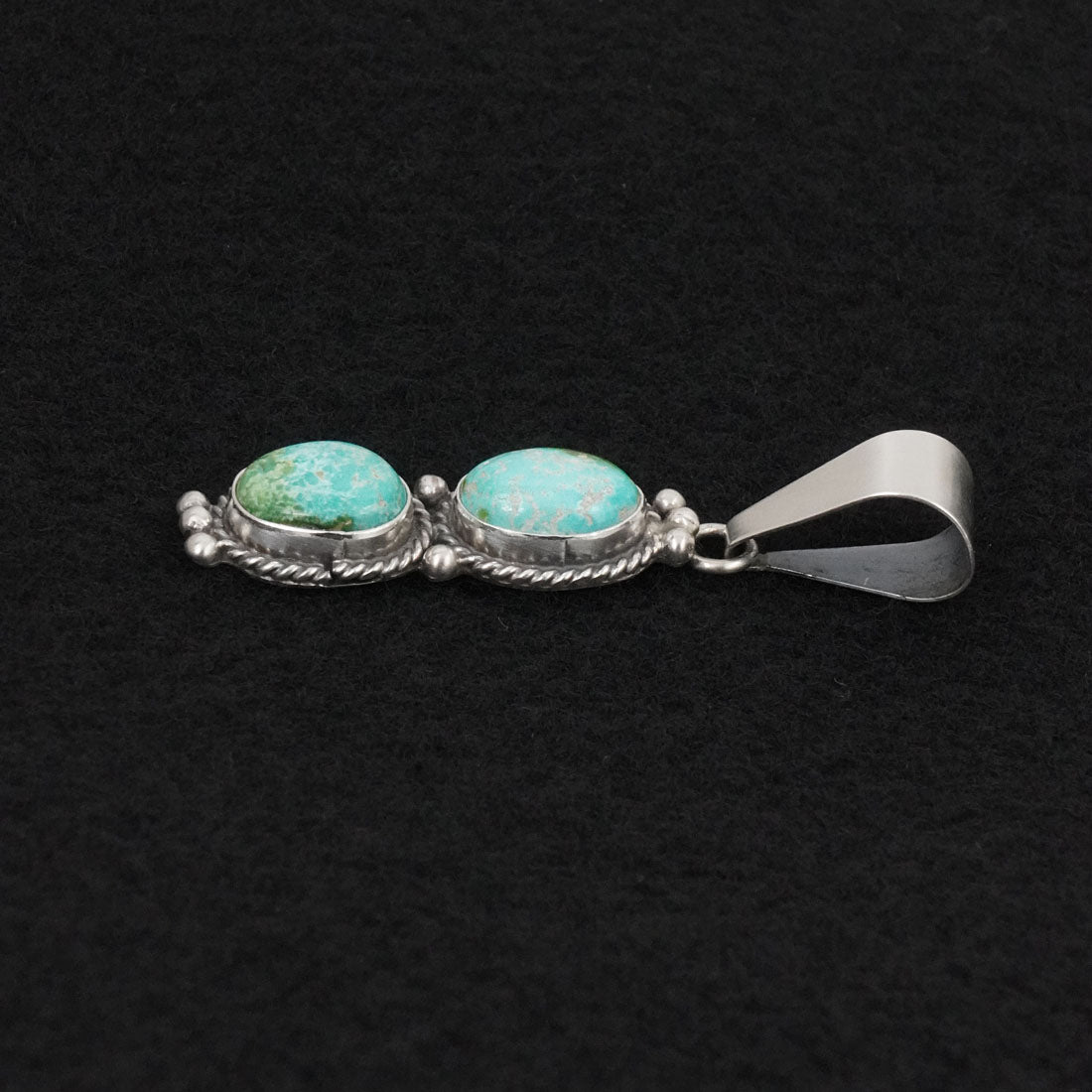 Rena Begay Turquoise & Sterling Silver Pendant