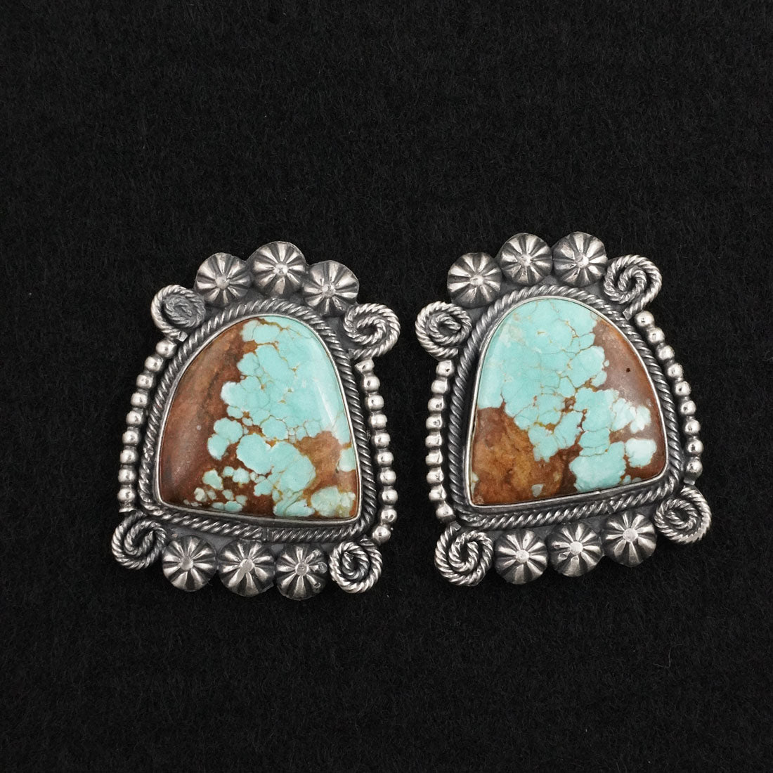 Paul Livingston Turquoise & Sterling Silver Necklace Set