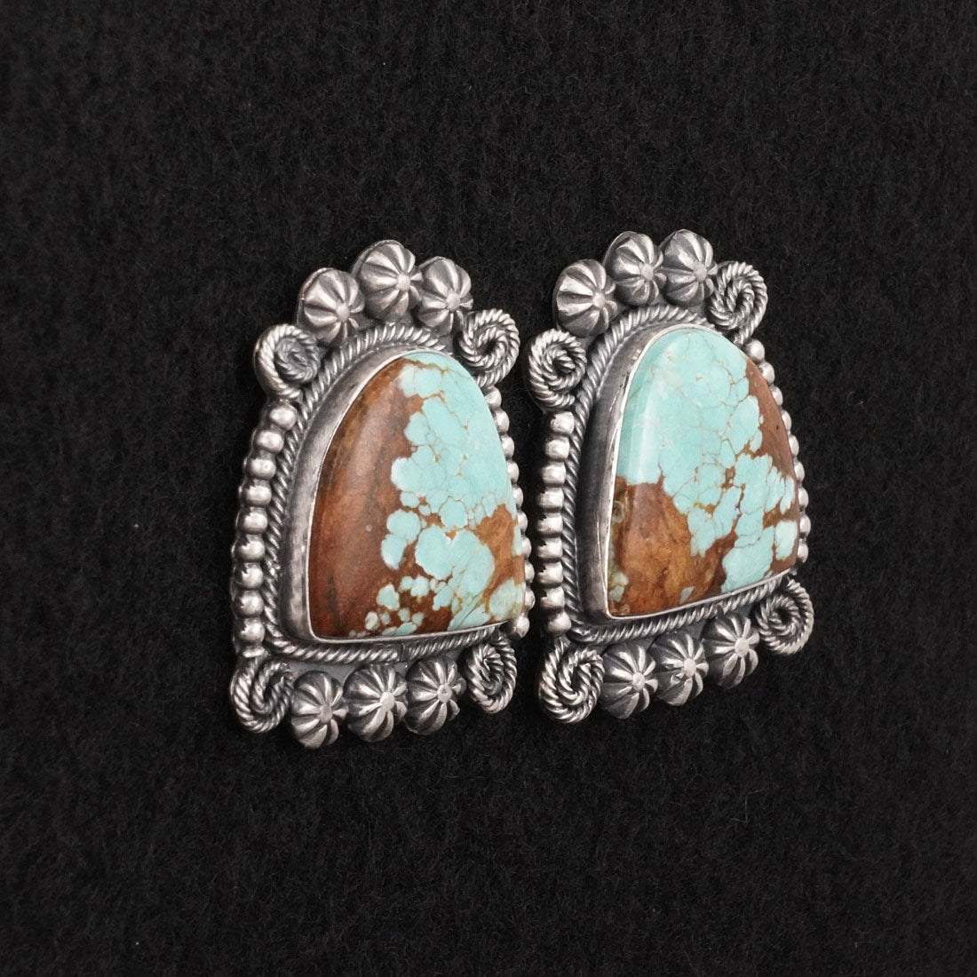 Paul Livingston Turquoise & Sterling Silver Necklace Set