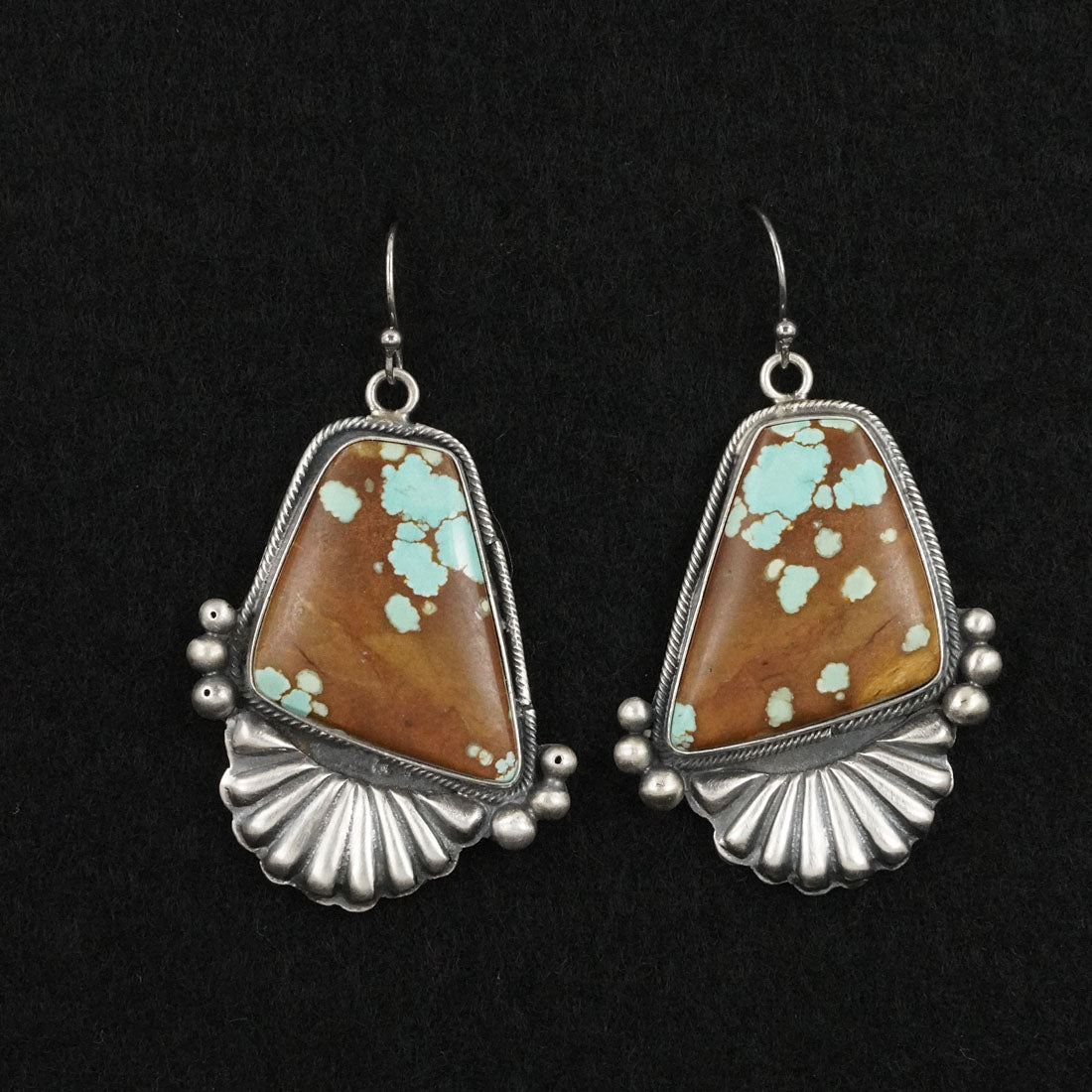 Paul Livingston Turquoise & Sterling Silver Necklace Set