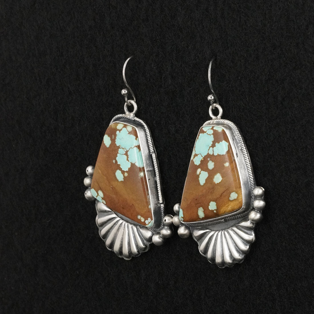 Paul Livingston Turquoise & Sterling Silver Necklace Set