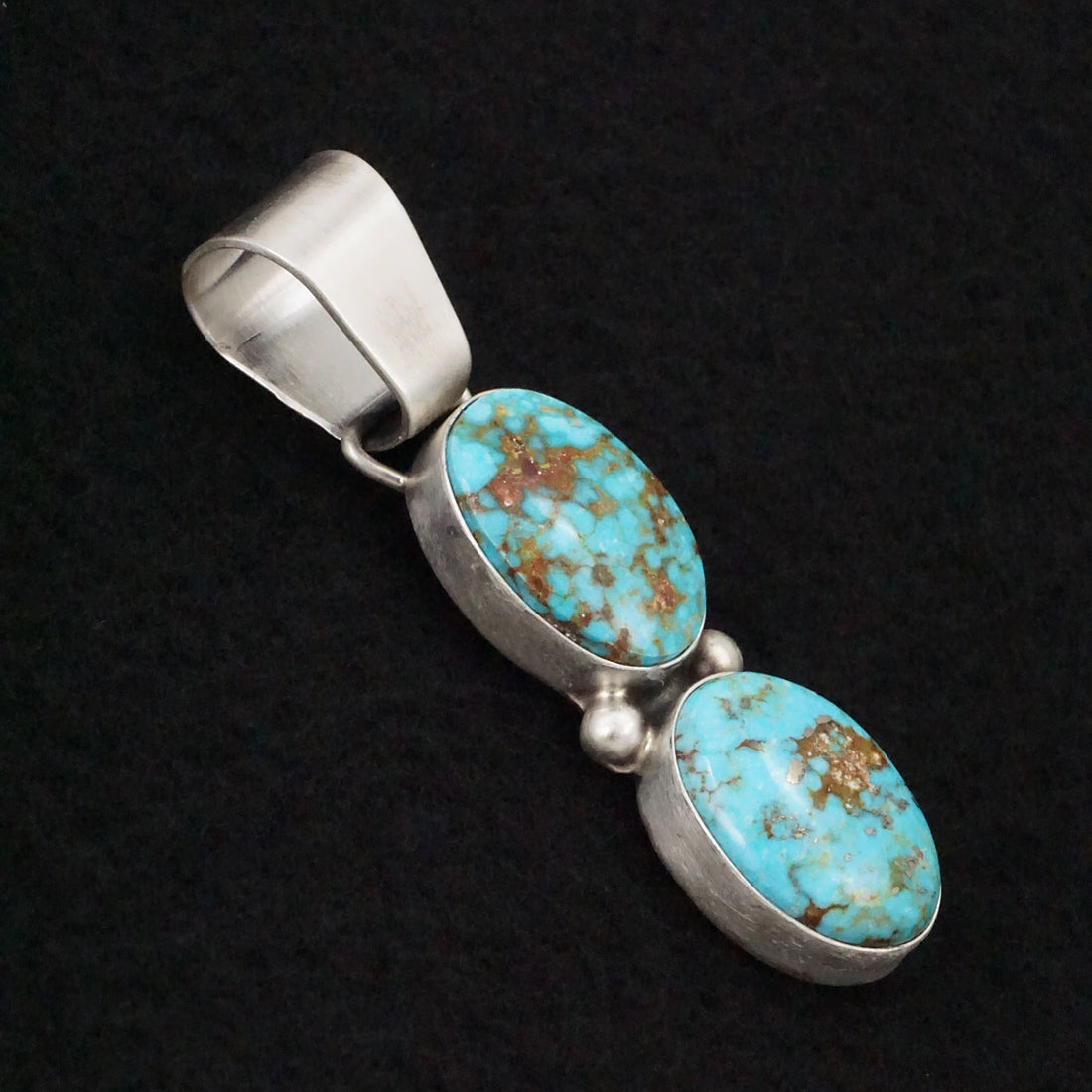 Darrin Livingston Turquoise & Sterling Silver Pendant