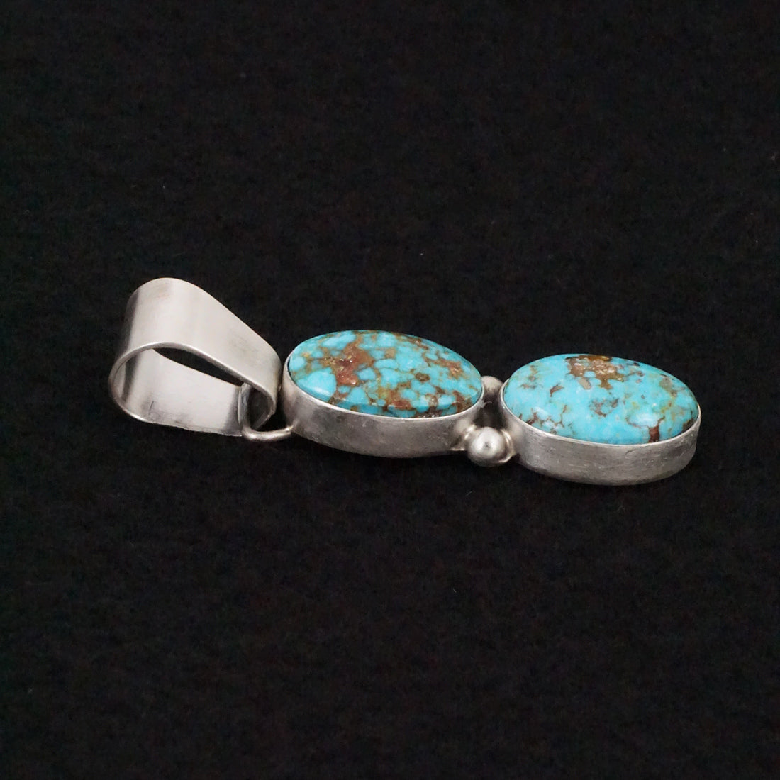 Darrin Livingston Turquoise & Sterling Silver Pendant