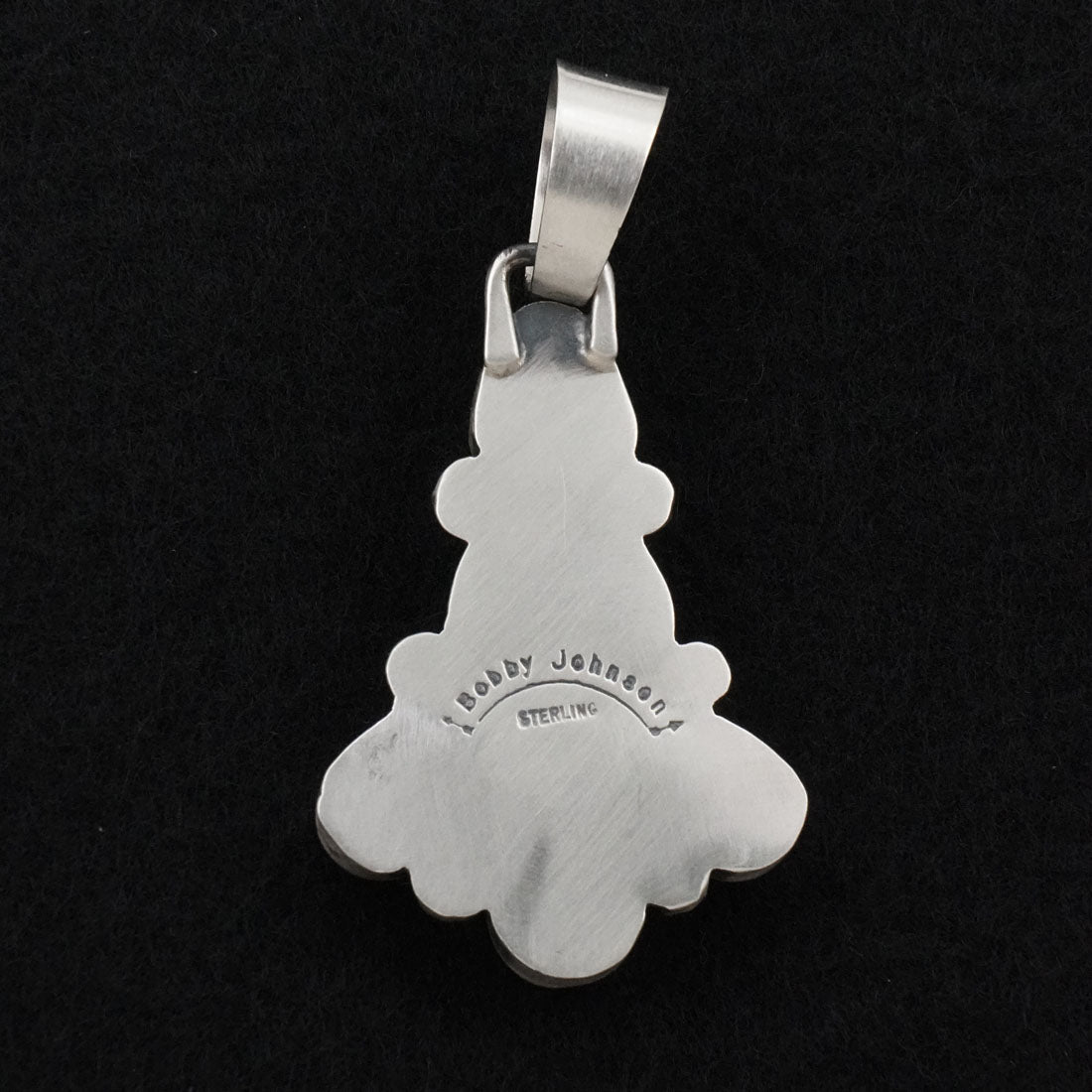 Bobby Johnson Turquoise & Sterling Silver Pendant