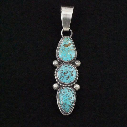 Randy Billy Turquoise & Sterling Silver Pendant