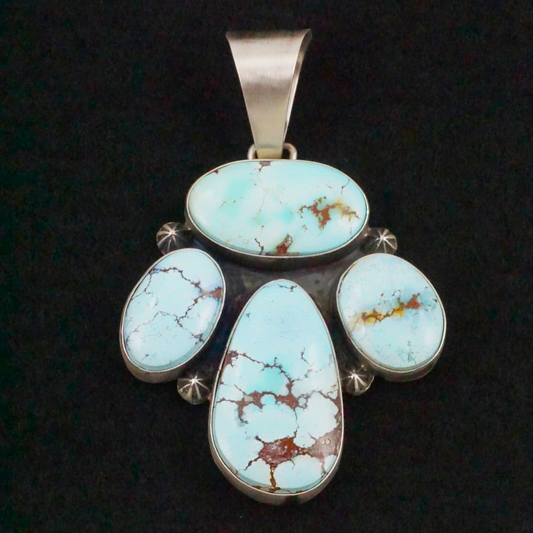 Darrin Livingston Turquoise & Sterling Silver Pendant