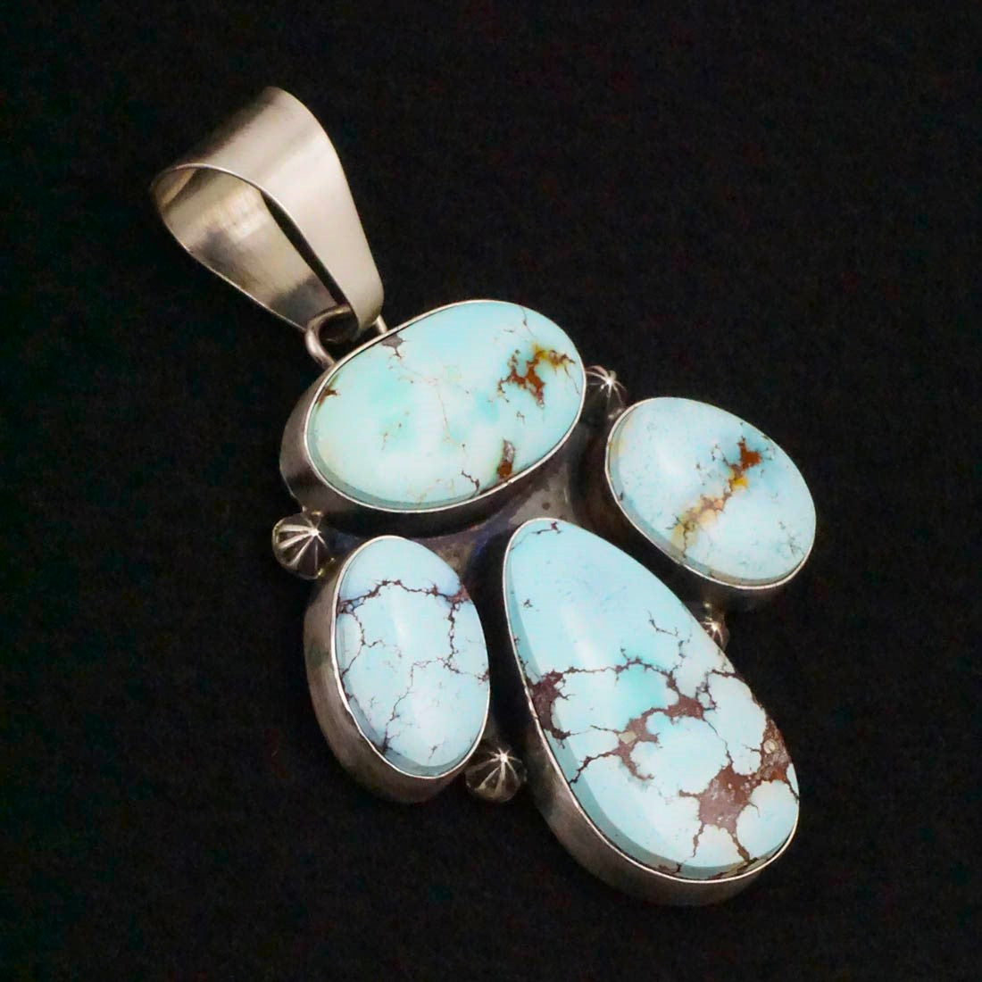 Darrin Livingston Turquoise & Sterling Silver Pendant