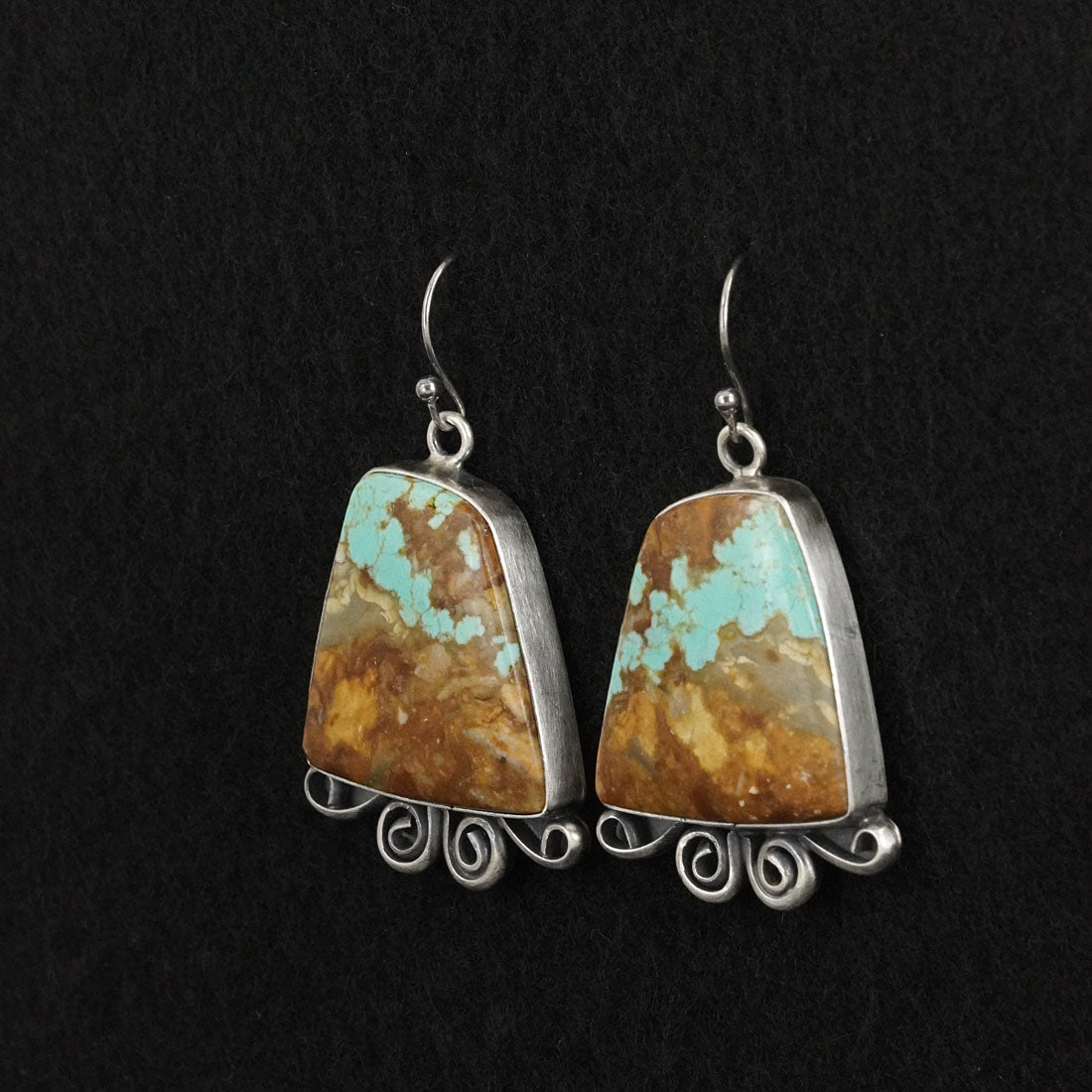 Paul Livingston Turquoise & Sterling Silver Necklace Set