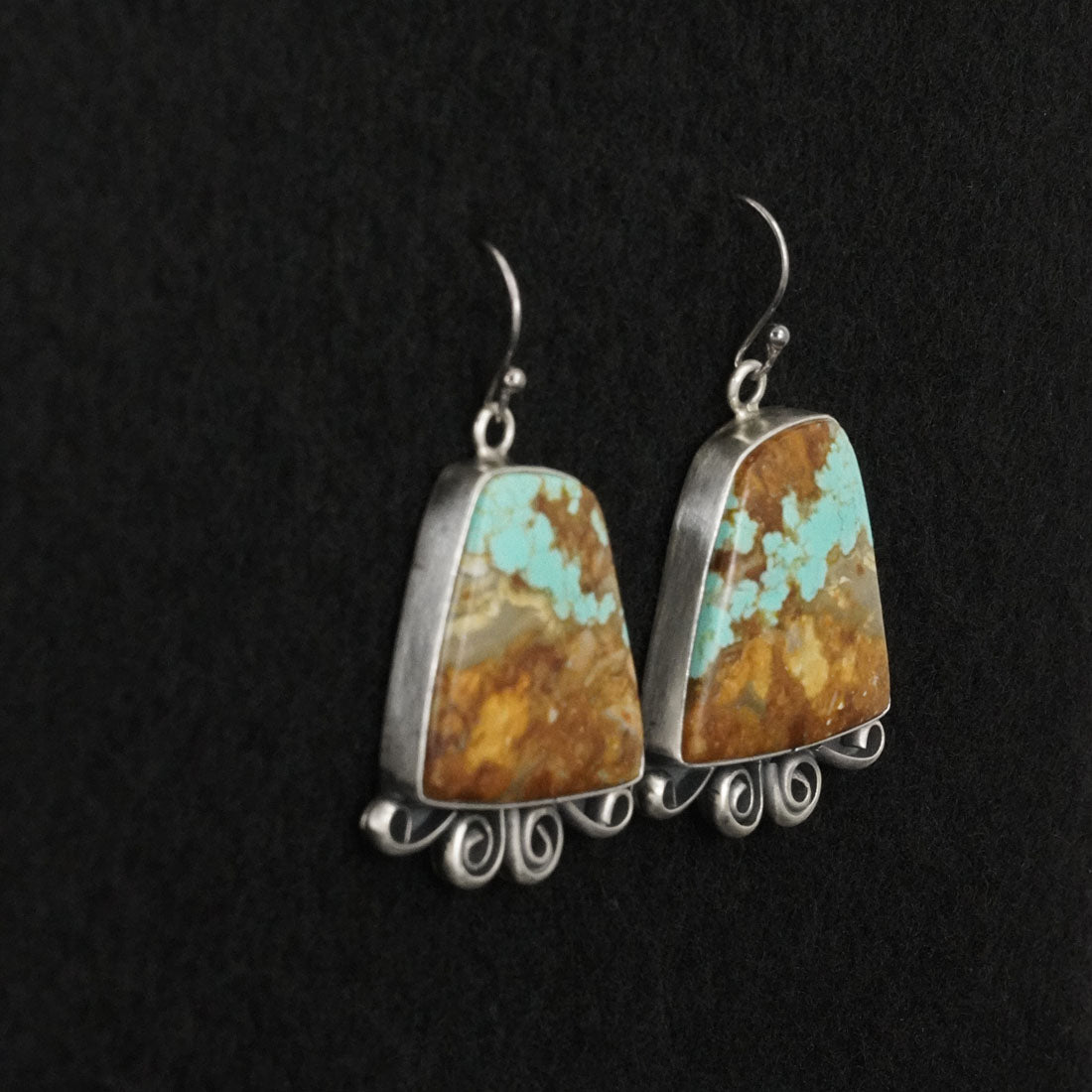 Paul Livingston Turquoise & Sterling Silver Necklace Set