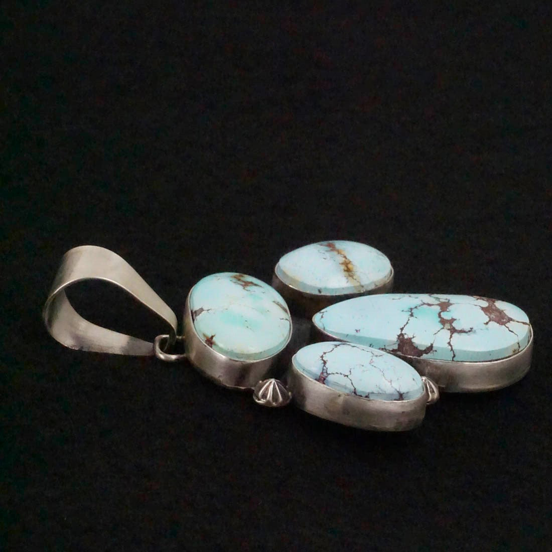 Darrin Livingston Turquoise & Sterling Silver Pendant