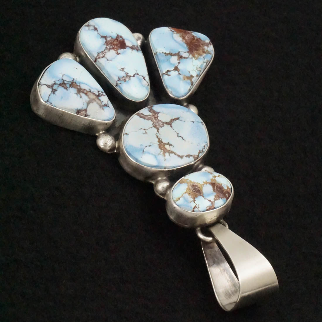 Darrin Livingston Turquoise & Sterling Silver Pendant