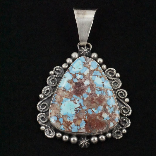 Darrin Livingston Turquoise & Sterling Silver Pendant