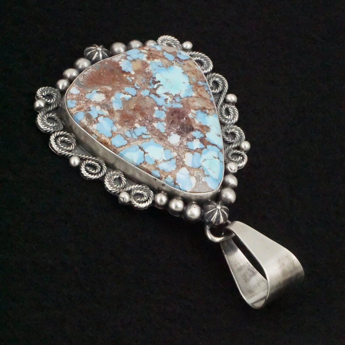 Darrin Livingston Turquoise & Sterling Silver Pendant