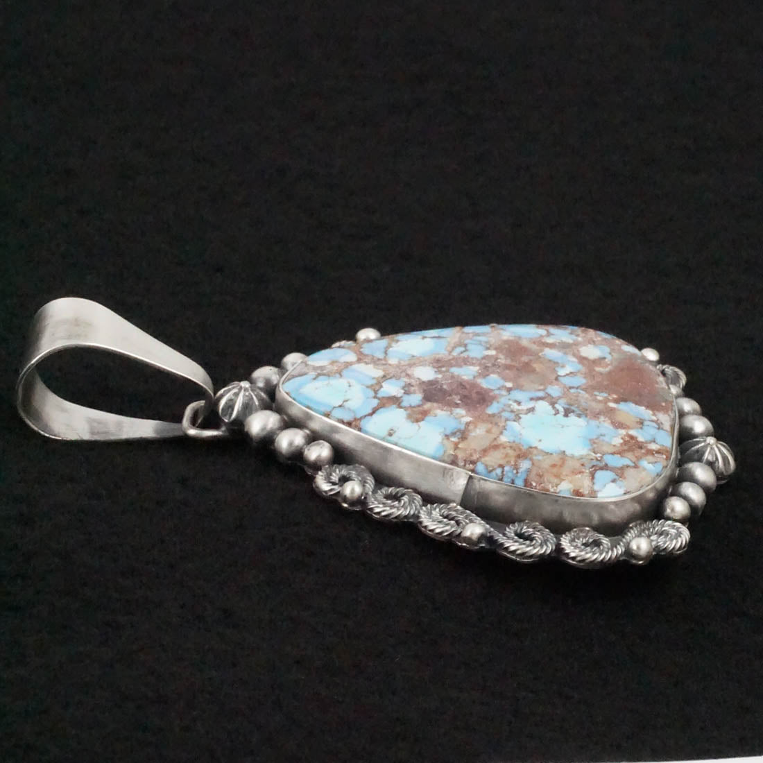 Darrin Livingston Turquoise & Sterling Silver Pendant