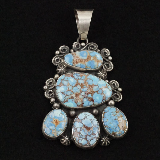 Darrin Livingston Turquoise & Sterling Silver Pendant