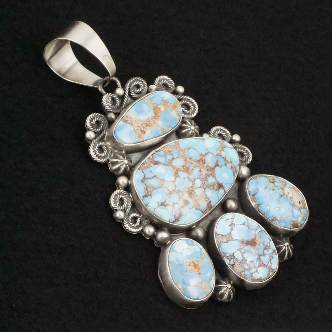 Darrin Livingston Turquoise & Sterling Silver Pendant