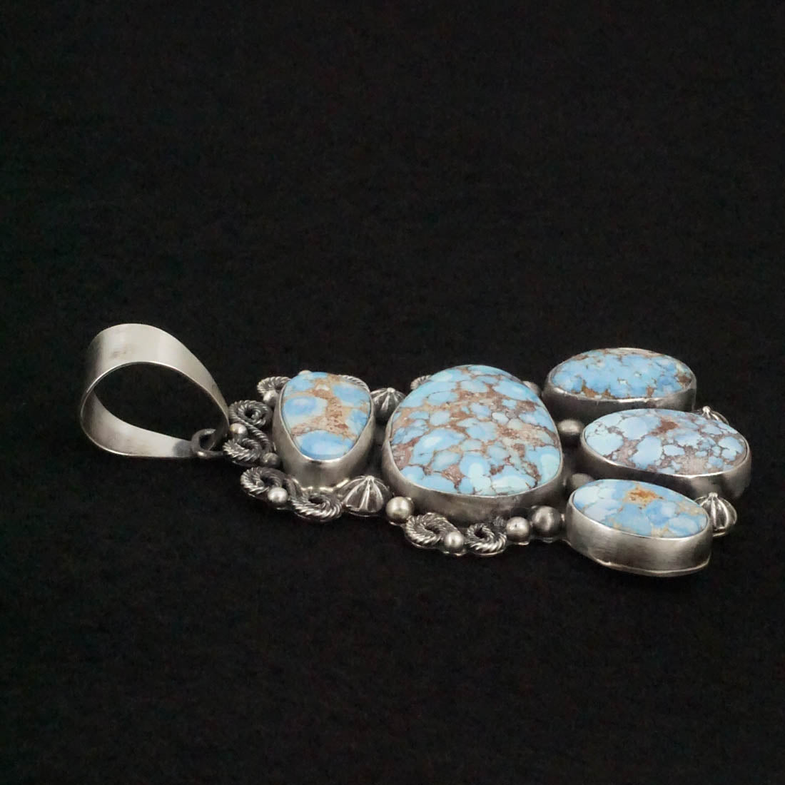 Darrin Livingston Turquoise & Sterling Silver Pendant