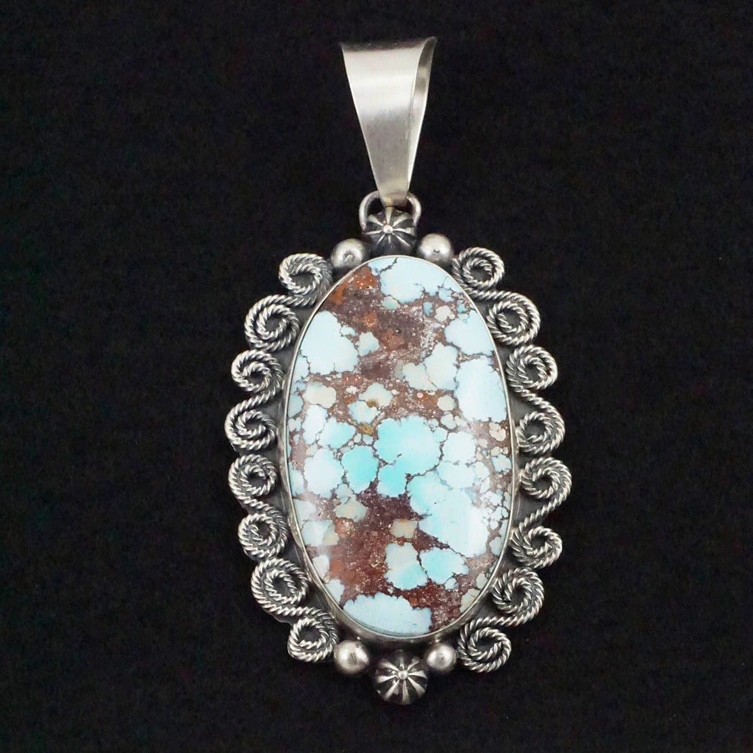 Darrin Livingston Turquoise & Sterling Silver Pendant