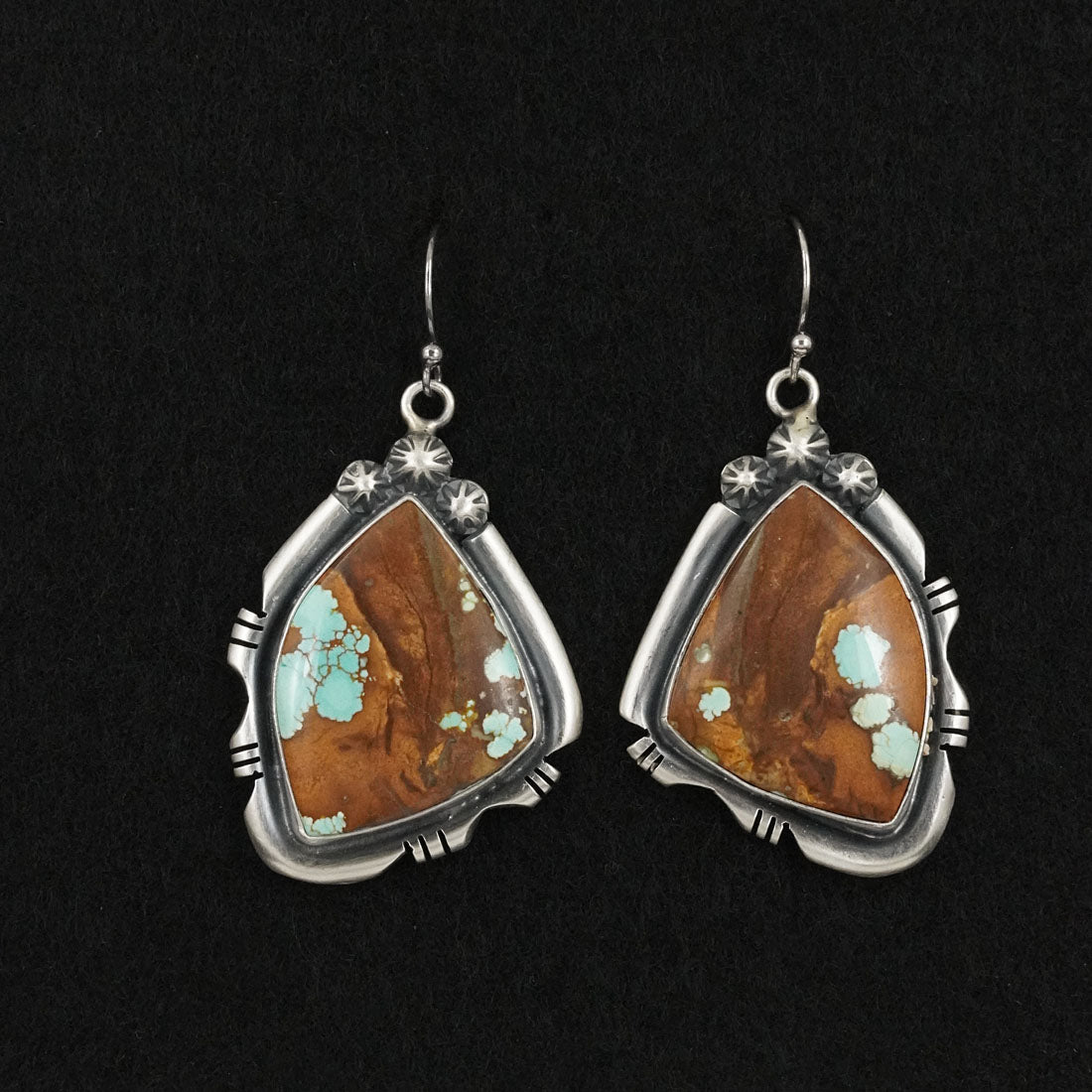 Paul Livingston Turquoise & Sterling Silver Necklace Set