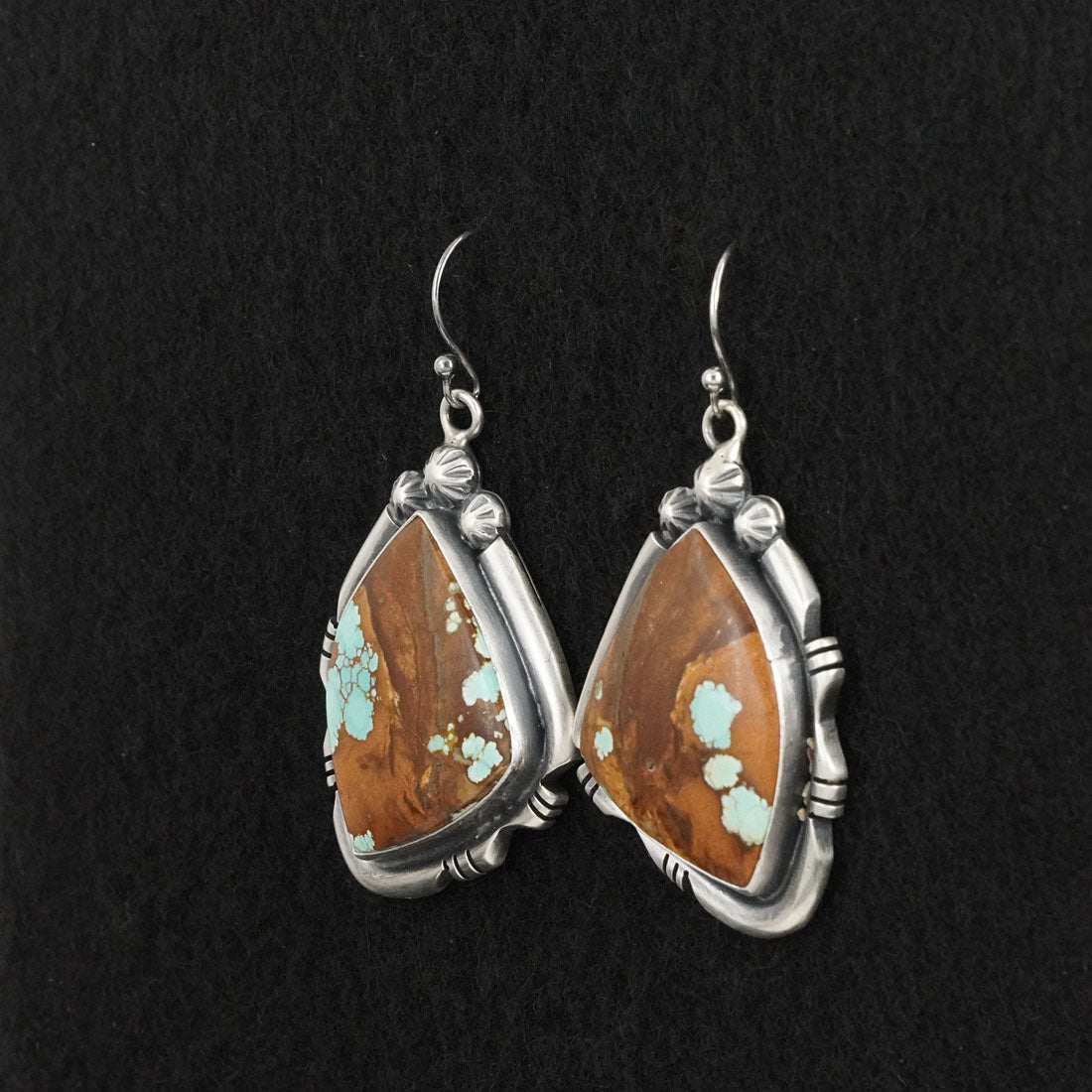 Paul Livingston Turquoise & Sterling Silver Necklace Set