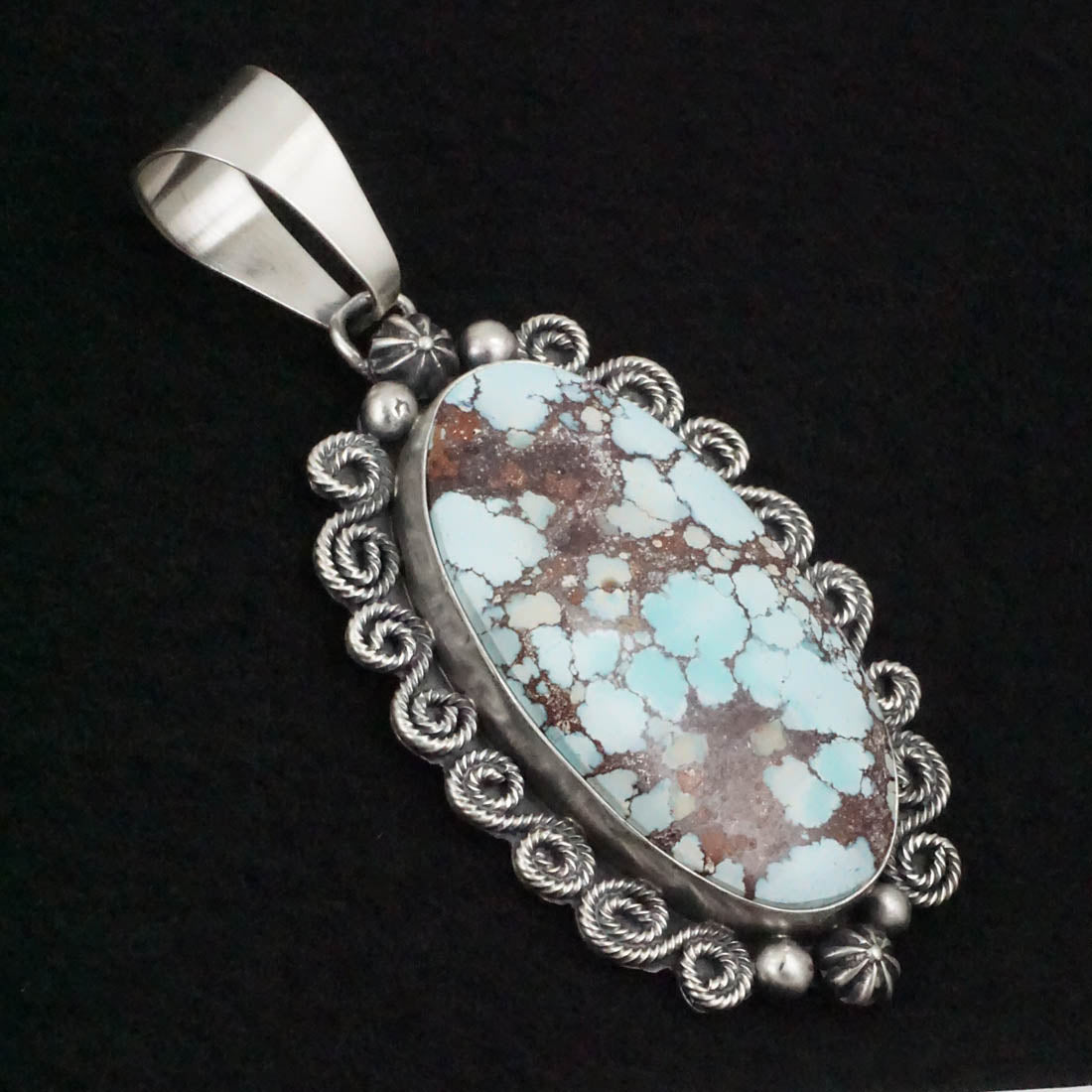 Darrin Livingston Turquoise & Sterling Silver Pendant