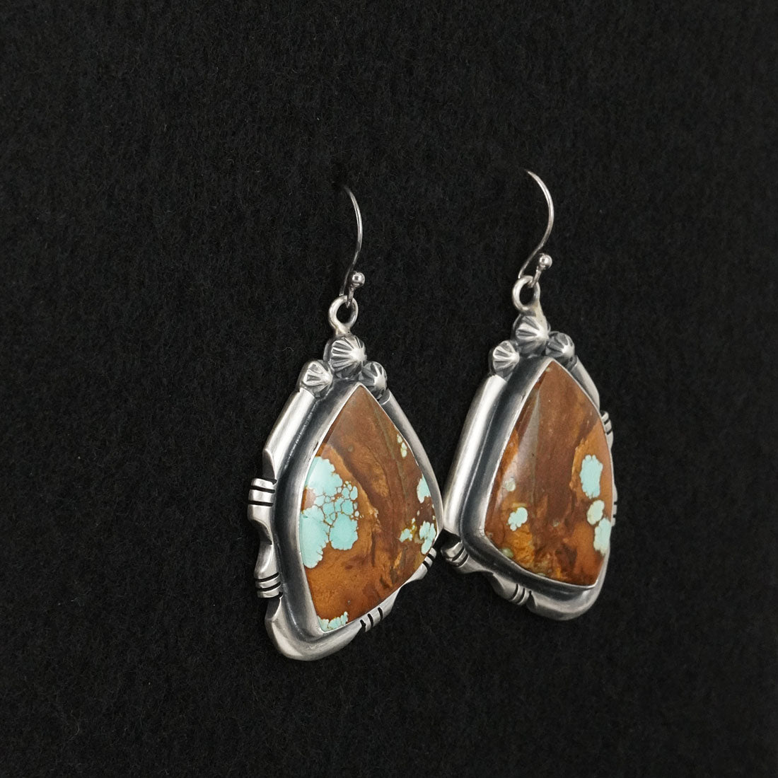 Paul Livingston Turquoise & Sterling Silver Necklace Set
