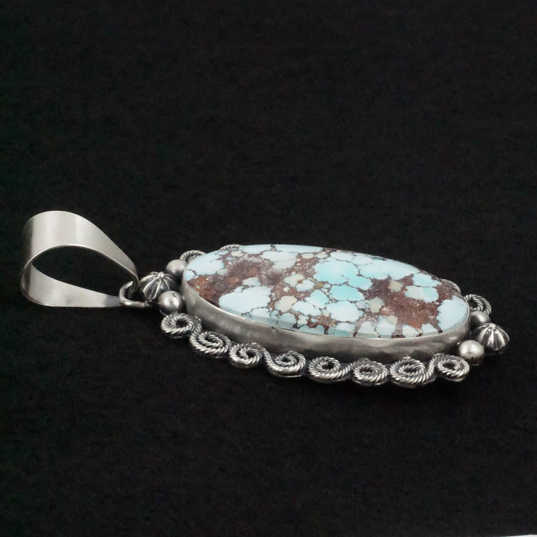 Darrin Livingston Turquoise & Sterling Silver Pendant