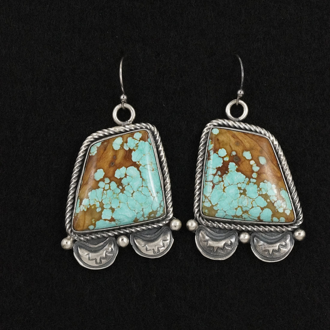 Paul Livingston Turquoise & Sterling Silver Necklace Set